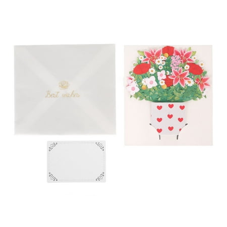 120 Sets Bulk Blank Valentine's Day Cards with Envelopes Stickers  Assortment
