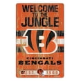 thumbnail image 2 of Cincinnati Bengals Sign 11x17 Wood Slogan Design, 2 of 2