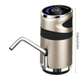 thumbnail image 3 of USB Charging Automatic Water Bottle Pump Dispenser, Portable Drinking Water Dispenser with Double Pump Design, 500mAh Battery, 5-Gallon Capacity, Gold/Silver Options, 3 of 6