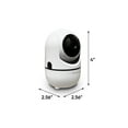 thumbnail image 4 of Brookstone Indoor WIFI Security/Surveillance/Nanny/Pet Camera with Pan and Tilt Controls, Night Vision, Motion Detection, Two-Way Audio and Smart Tracking with USB Connecting Cable and USB adapter, 4 of 6