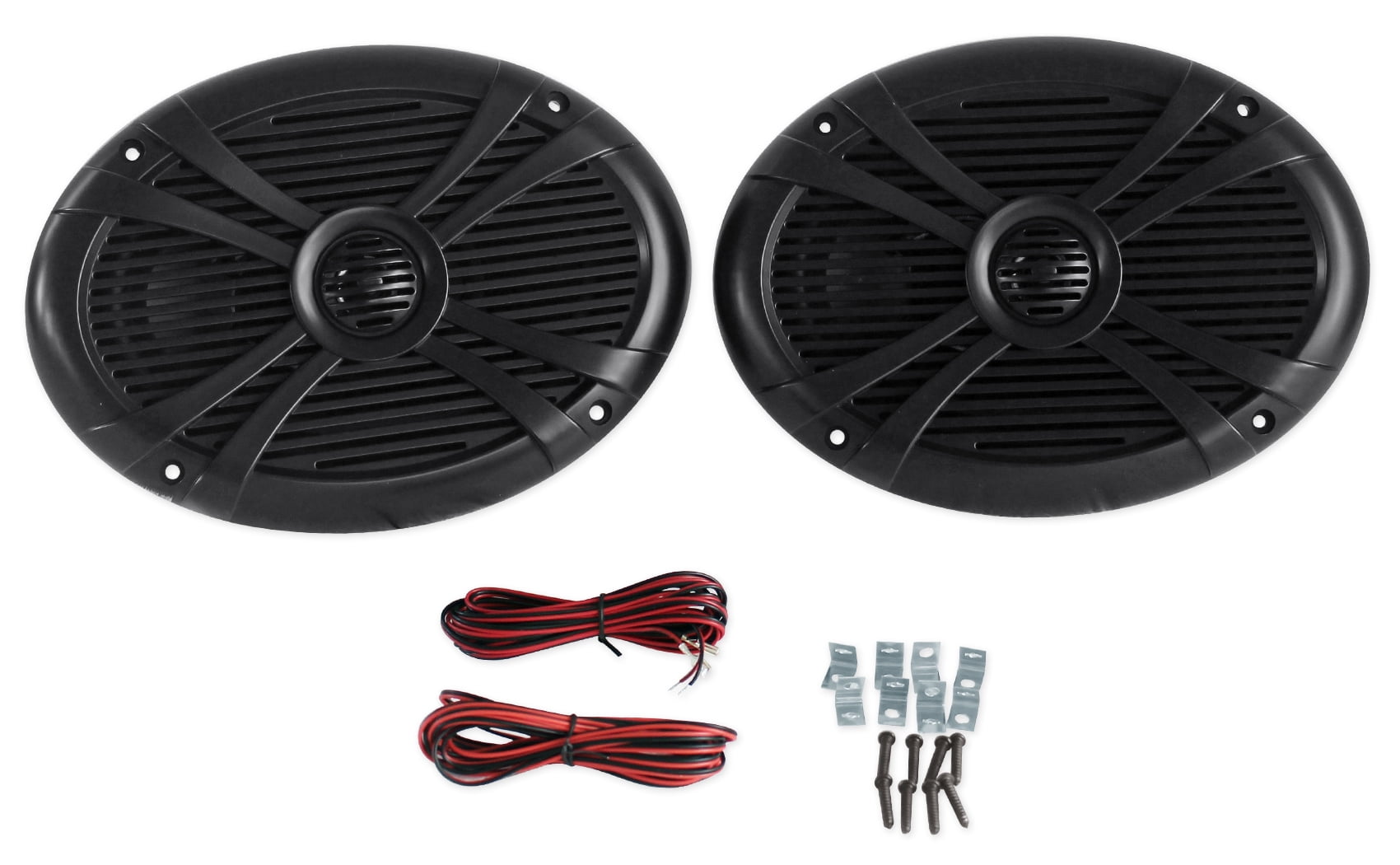 Hifonics Zeus 3 Way Car Audio Coaxial Speakers, 6 x 9 Inch, 800