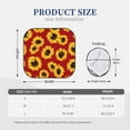 thumbnail image 3 of Vsdgher Sunflowers On Red Print Car Windshield Sun Shade, Reflective Sunshade Window Sunshade Sun Visor Protector Fit for Cars,Trucks,SUVs-Small, 3 of 6