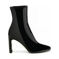 thumbnail image 5 of Vince Camuto Deverna Black Stretch Patent Square Toe Fashion Block Heel Boots (Black Patent, 11), 5 of 5