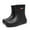 Black, variant on Women Rain Boots Ankle Rain Boots Waterproof Non-Slip Casual Shoes Short Rain Boots Wide Calf For Gardening Outdoor Work And Everyday Wear Rain Boots