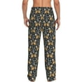 thumbnail image 3 of Haiem Flower Butterfly Men's Pajama Pants Ultra Lightweight Pjs Bottoms Sleepwear Bottom Pants with Pocket Drawstring-XX-Large, 3 of 9