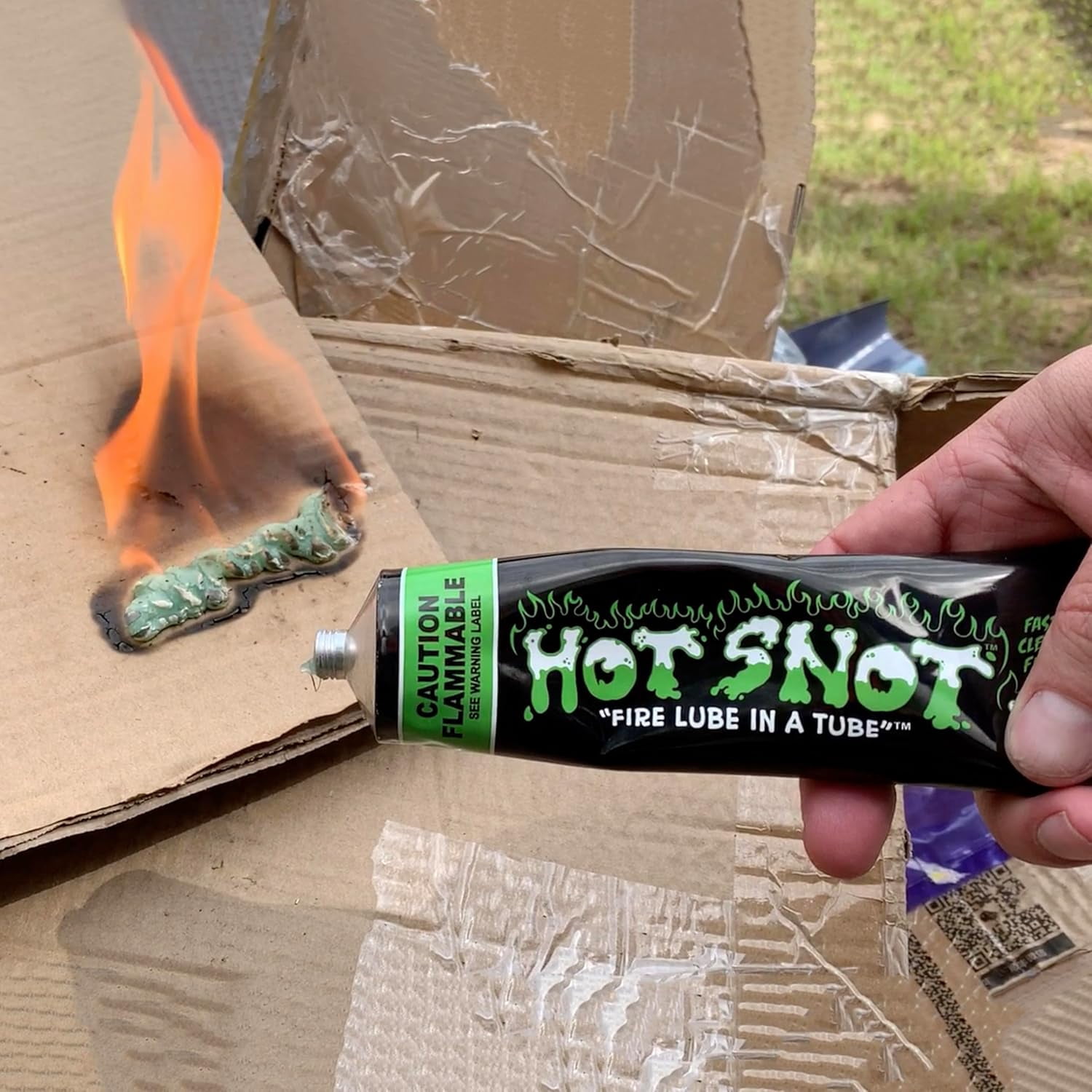 BATTLBOX Hot Snot Fire Paste Emergency Fire Starter Gel, Waterproof Instant Fire