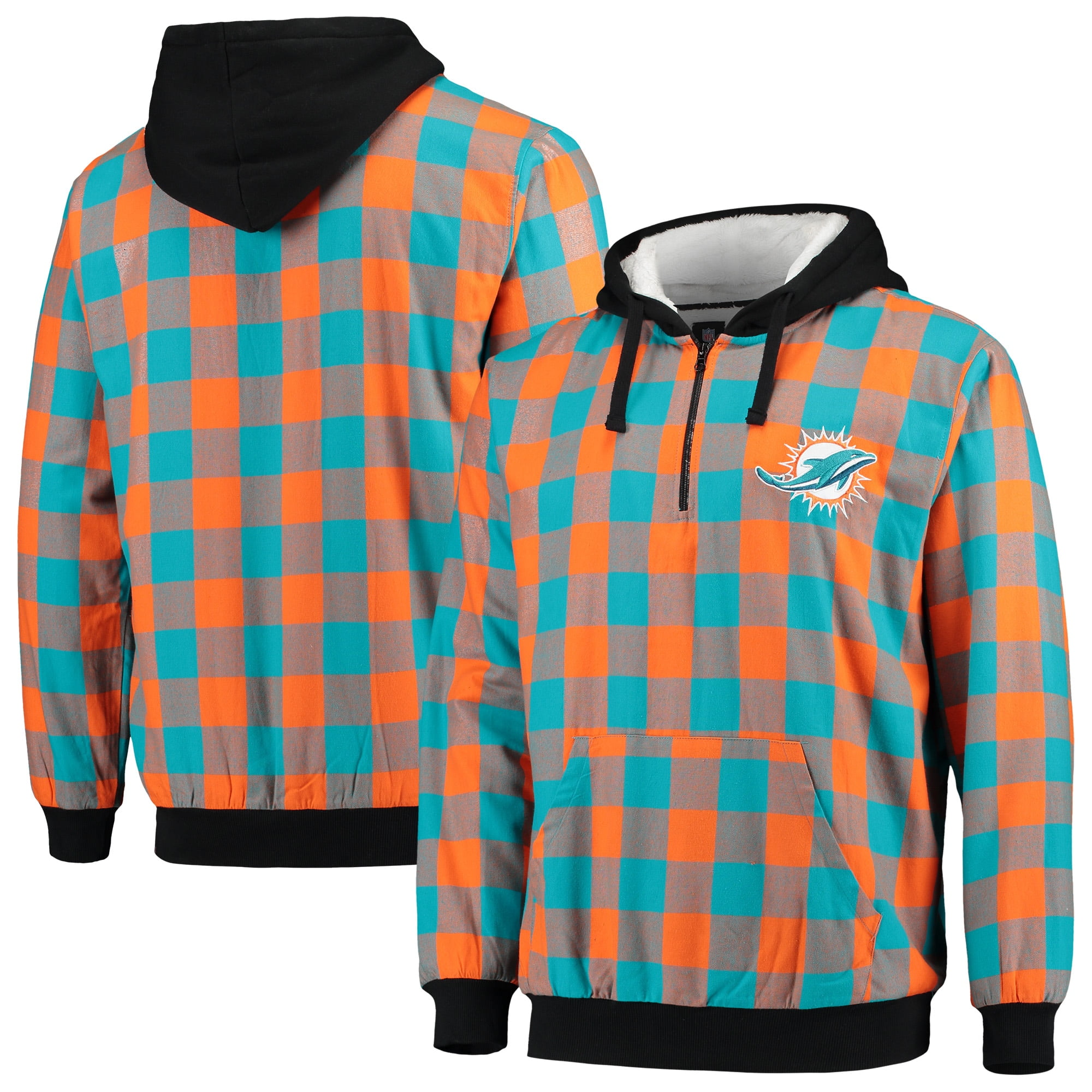 miami dolphins flannel shirt