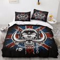 thumbnail image 2 of Motorhead Housse de Couette Heavy Metal Rock 'n' Roll Band, Ensemble de Literie pour Filles, Housses de Couette Réversibles, In, 2 of 5