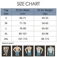 thumbnail image 2 of FITVALEN Mens Slimming Body Shaper with Zipper Compression Shirt Shapewear Waist Trainer Corset Abs Tank Top Gym, 2 of 5