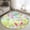 Green Yellow Pink, variant on 6x9 Area Rugs for Living Room, Happy Easter Non Slip Area Rugs for Kitchen Bedroom Entryway, Spring Bunny Colorful Eggs Flower Plaid Washable Carpet Runner Rug Floor Mats for Bedroom Home Decor