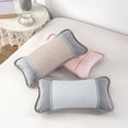 thumbnail image 4 of Nvzi 2 piezas de almohada de frijol con sensación de frío de verano. Dígale adiós a la tecnología de sensación fresca y bochornosa, funda de almohada, 13,78 x 21,65 pulgadas (azul), 4 of 5