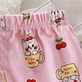 thumbnail image 4 of Ruyang Baby Girls Cat Clothing Set Kids Boys Cute Graphic Shirt Pants 2 Piece Outfit Fall Winter Soft Warm Cotton Clothes Winter Clothes, 4 of 6