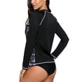 thumbnail image 6 of Women's Printed Rash Vest Long Sleeve UV Swim Shirts Rash, 6 of 7