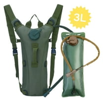 Jiarui 3L Outdoor Water Bag Backpack,Hydration Backpack With Bladder Bag,for Sport Running Hiking Camping Cycling(Green)