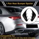 thumbnail image 2 of Ofertas Únicas 1 Par de Spoilers de Parachoques Trasero para BMW 3 Series G20 330i 330e M340i 2019-2022 Cubierta de Ventilación Lateral Inferior Negro Brillante ABS, 2 of 6