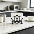 thumbnail image 6 of Luoshdecor Napkin Holder for Table,Iron Flower Cutlery Napkin Holder for Tables,Decorative Napkin Holder for Kitchen, Countertop,Dining Room, 6 of 6