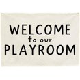 thumbnail image 1 of Pancarta Rectangular Colgante Para Sala De Juegos, Póster Con Bandera, Decoración Artística De Pared, Regalo Para Niños Pequeños, Bebés, Niñas, Habitación De Niños, Guardería, Aula, Sala De Juegos, De, 1 of 5