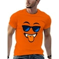 thumbnail image 2 of Playful Tongue Out Face T-Shirt with Cool Shades, 2 of 9