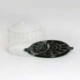 thumbnail image 3 of Double Layer 7 Inch High Dome Plastic Cake Containers/Case of 100, 3 of 3