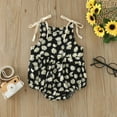 thumbnail image 2 of KVPLBQFD Boys Black Suit Size 12 Warm Onesies for Babies Girls Sleeveless Daisy Prints Ruffle Romper Bodysuits Jumpsuit Clothes Daisy Print 12 Month Girl Clothes, 2 of 5
