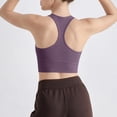 thumbnail image 6 of qelini Sports Bra for Women Wide Strap Breathable Summer Quick Dry Yoga Tank Top Shockproof Sports Bra for Women, 6 of 7