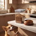 thumbnail image 5 of Airtight Dog Treat Jars, Dog Cat Food Storage Containers with Lids for Kitchen Pantry Organization, Keep Food Fresh Crispy 5*7.68In, 5 of 6