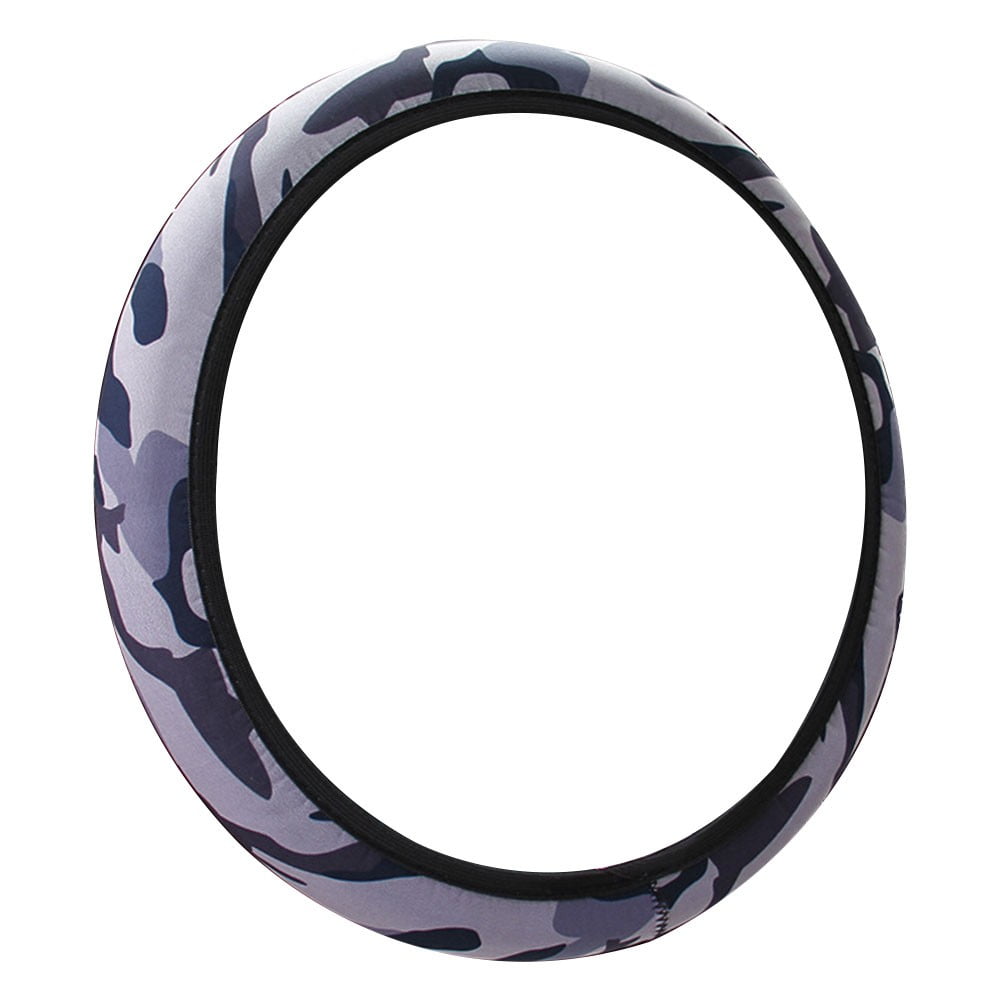 Windfall Camouflage Car Steering Wheel Cover Universal 15 inch Protected Cover AntiSlip, E