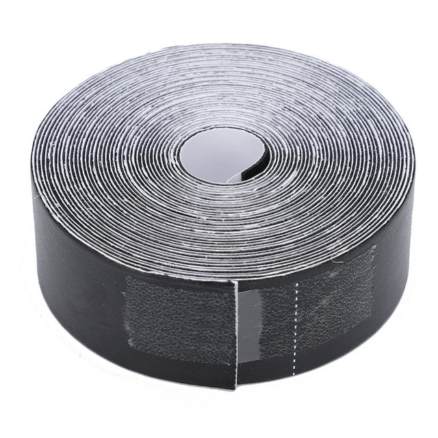 Racket Head Tape, 2 Pieces Tennis Head Frame Guard PU Protective Sticker Anti Scratch Tape, 16.4FT Roll