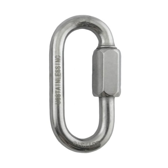US STAINLESS Stainless Steel 316 Quick Link 9mm (3/8") Marine Grade