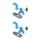 thumbnail image 4 of Sonducket Soporte de alineación de ruedas de bicicletas Reparación de ajuste de llanta trasera delantera de bicicleta de montaña de plástico Azul 2piezas Sonducket CBP237685, 4 of 6