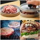 thumbnail image 5 of Prensa para hamburguesas antiadherente, construcción resistente, máquina para hacer hamburguesas perfectamente cocidas, mango de diseño ergonómico, regalo ideal para amantes de la parrilla, 5 of 7
