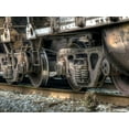 thumbnail image 1 of Train Wheels - CANVAS OR FINE PRINT WALL ART, 1 of 1