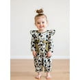 thumbnail image 3 of BemeyourBBs Baby Girl Fall Romper Long Sleeve Camouflage Print Ruffle Jumpsuit, 3 of 9