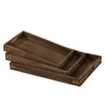 thumbnail image 3 of Wood Serving Tray with Handles, Snack Tray Great for, Breakfast, Coffee Tables, Restaurant, 3 of 6