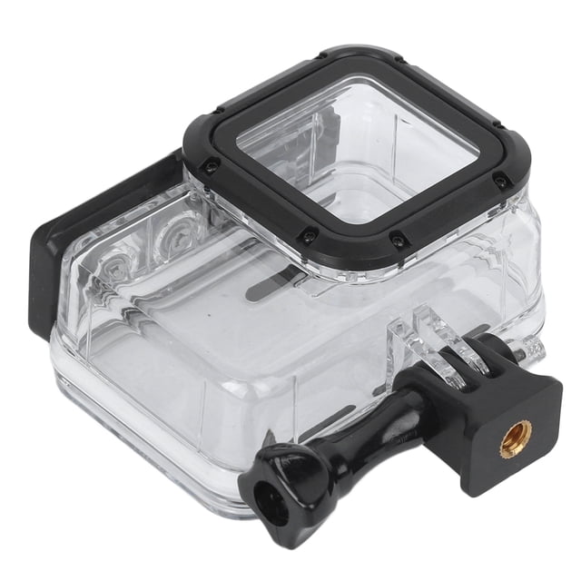4K Boîtier Étanche de la Caméra, AI13 Large Application Léger PC Abrasion Étanche à la Poussière de la Caméra D'action Imperméable pour Insta360 un R pour le Surf