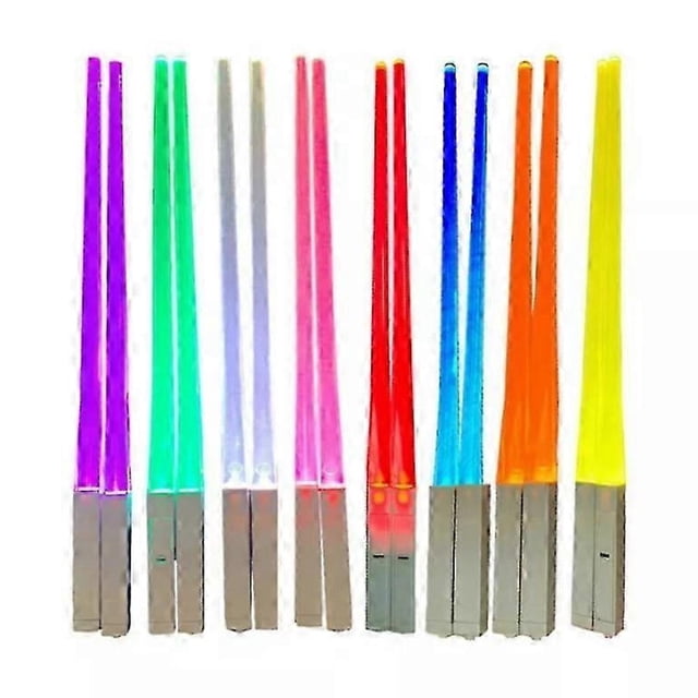 Palillos Jedi, palillos Jedisticks, 9 variaciones de color, palillos LED, 1 pieza, amarillo