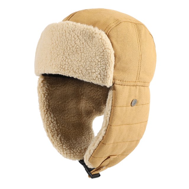 Women's Foldable Handmade Ear Protection Warm Wool Cap Cotton Slouchy Hat Knitted Hat Windproof Cold Sweat Hat