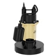 thumbnail image 3 of K2 Pumps Sump Pump 1/3 Hp Cast Aluminum With Direct In Tethered Switch, 3 of 8