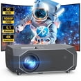 thumbnail image 1 of Proyector FUDONI 15000L nativo 1080P 4K WiFi 5G Bluetooth, 1 of 8