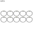 thumbnail image 2 of SPRING PARK 5/10Pcs Wire Keychain Cables,Steel Wire Cable Keyrings Key Holder, Large Key Ring Loops for Outdoor, Hiking, Hanging Luggage Tags, Keys and ID Tag Keepers, 2 of 7