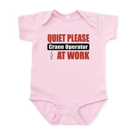 

CafePress - Crane Operator Work Infant Bodysuit - Baby Light Bodysuit Size Newborn - 24 Months