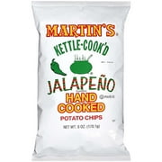 Martin's Kettle-Cook￢ﾀﾙd Jalapeno Flavored Potato Chips, 6 oz