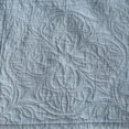 thumbnail image 5 of URBONUR Light Blue Cotton Pillow Shams Standard Size Set of 2, Soft Breathable Farmhouse Quilted Pillow Covers, Floral Bed Pillow Shams 20''× 26'' for All Season, 5 of 8