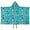 French Bulldog and-1, variant on French Bulldog Orange Pattern Teens Hooded Bath Towel Wrap for Ages 3 To 12,Quick Dry Lightweight Soft Microfiber Bath Beach Pool,50"x30"