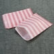 thumbnail image 4 of 25 bolsas de papel kraft para recuerdos de fiesta, con diseño de rayas, para golosinas y comida (rosa claro), 4 of 6