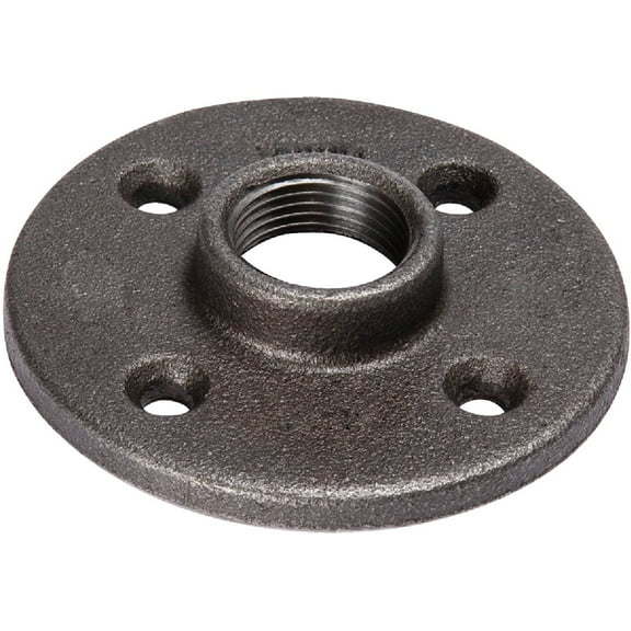 Ace Hardware Floor Flange Black Iron - 2" FIP, Black Finish