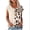 Beige, variant on Fesfesfes Womens Spring Tops Fashion Woman Print Round-Neck Short Sleeve T-Shirt Printing Loose Blouse Tops Womens Shirts 8(L)