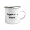 thumbnail image 2 of amangny Hiking Gifts For Friends, Happiness is Hiking, Useful Hiking 12oz Camper Mug, From Friends, Best friends, Friendship, BFF, Soulmate, Besties, 2 of 2