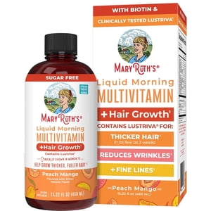 MaryRuth's Liquid Multivitamin Plus Hair Growth with Biotin