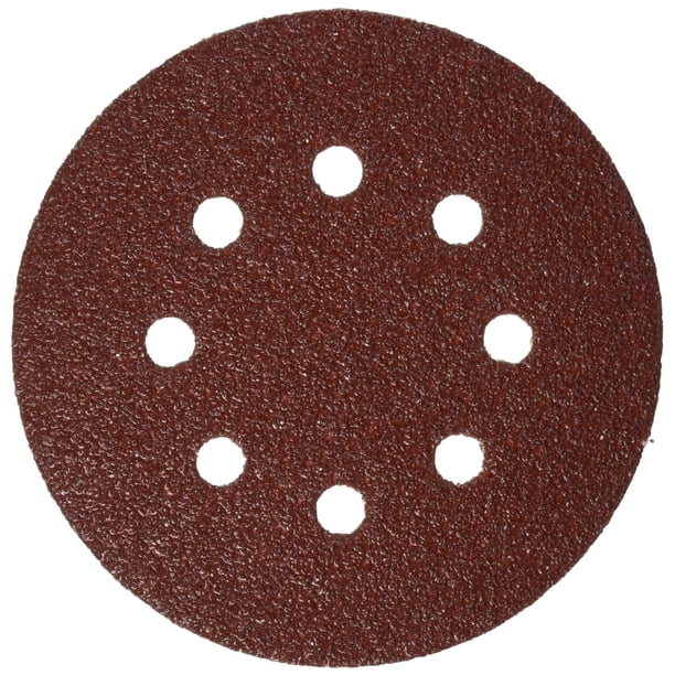 Discos de lijado Bosch SR5R040, grano 40, 12,7 cm, 8 orificios, 5 piezas